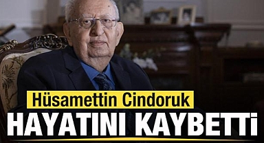 Hüsamettin Cindoruk hayatını kaybetti