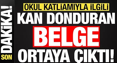Kahramanmaraş'taki okul katliamıyla ilgili kan donduran belge ortaya çıktı!
