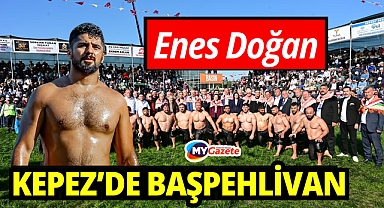 Kepez'de başpehivan Enes Doğan 