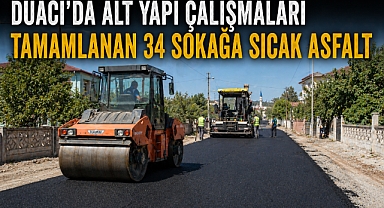 Kepez Duacı’da 34 sokağa sıcak asfalt: 'Yetim Hakkı' vurgusu
