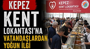 Kepez Kent Lokantası yoğun ilgi görüyor: Günlük yüzlerce kişi ziyaret ediyor