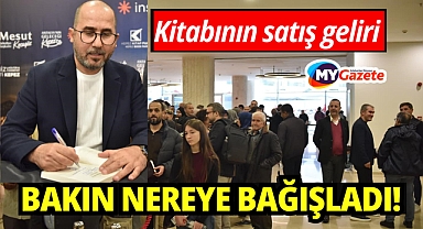 Kitabının satış geliri köy okulunun yapımına bağışlandı