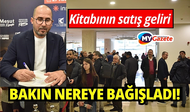 Kitabının satış geliri köy okulunun yapımına bağışlandı
