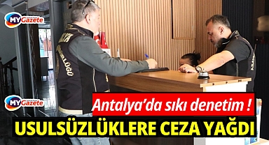 Konaklama tesisleri ve araç kiralama firmalarına eş zamanlı denetim