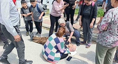 Manavgat’ta feci kaza: Öğrenci servisi görme engelli yayaya çarptı