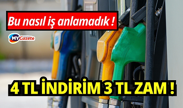 Motorine dün 4 TL indirim gelmişti, bugün 3 TL zam geldi!