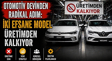 Otomotiv devinden radikal adım: İki efsane model üretimden kalkıyor