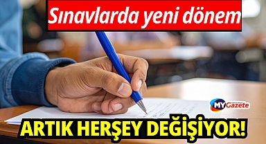 Sınavlarda yeni dönem! LGS ve YKS’den sonra okullarda da başlıyor! 