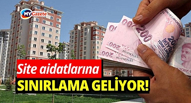 Site aidatlarına sınırlama geliyor! Yeni yasa yolda