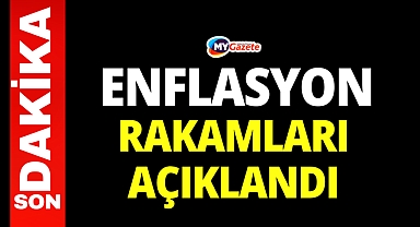 Sondakika: Enflasyon rakamları belli oldu