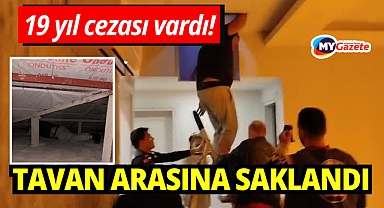 Tavan arasına saklandı jandarmadan kaçamadı