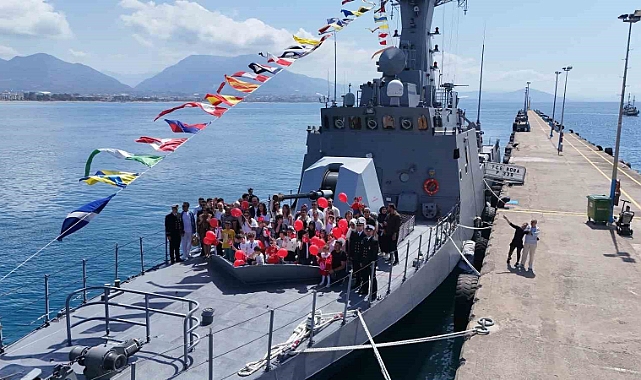 TCG BORA Alanya’da 23 Nisan’da ziyarete açıldı