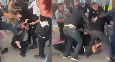 Tekme ve yumruklar havada uçuştu! Hastane savaş alanına döndü