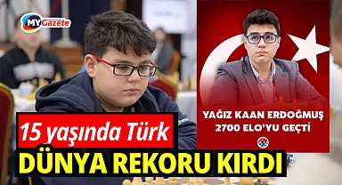 Türk sporcu 15 yaşında dünya rekoru kırdı
