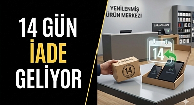 Yenilenmiş ürünlere dev hak: 14 gün iade geliyor