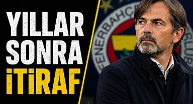 Yıllar sonra itiraf: 