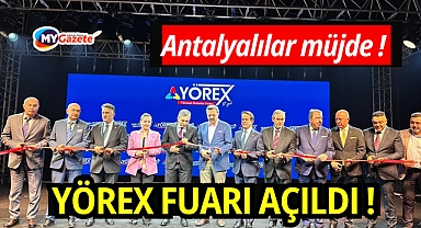 Yöresel Ürünler Fuarı YÖREX Antalya'da kapılarını açtı