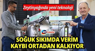 Zeytinyağında üreticileri heyecanlandıracak makine: Soğuk sıkımda sıcak sıkım verimi