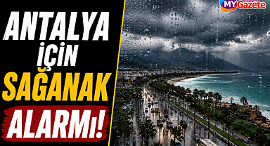21 Mayıs Perşembe Antalya için sağanak alarmı! Gök gürültülü yağış geri dönüyor