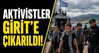 Akdeniz’de gerilim: Yardım filosuna müdahale! Aktivistler Girit’e çıkarıldı