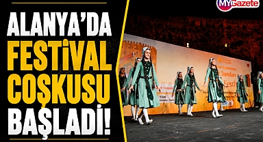 Alanya'da kültürleri buluşturan dans ve müzik şöleni başladı