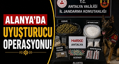 Alanya’da uyuşturucu operasyonu! 1 kilo sentetik madde ele geçirildi