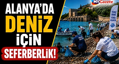 Alanya’nın mavisi için el ele verildi! Bokashi Topları bırakıldı!
