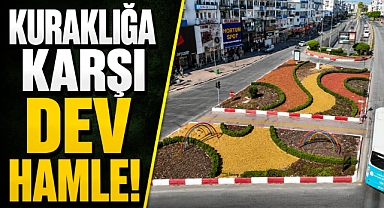 Antalya Büyükşehir Belediyesi'nden su tasarrufu hamlesi! Kavşaklar artık böyle görünecek