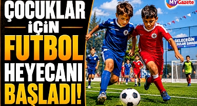 Antalya'da çocuklar için futbol heyecanı başladı!