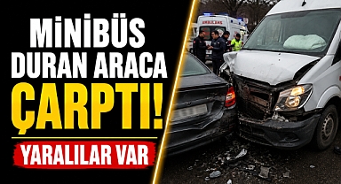 Antalya’da minibüs kazası! Çok sayıda yaralı var