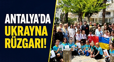 Antalya’da Ukrayna rüzgarı! Kültür parkı yeniden açıldı