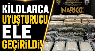 Antalya’da uyuşturucu operasyonu! Kilolarca metamfetamin ele geçirildi