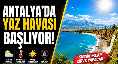 Antalya’da Yarın Hava Nasıl Olacak?