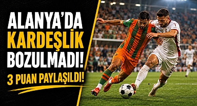 Antalya derbisinde kazanan çıkmadı! Kritik pozisyonlar sonuca yetmedi