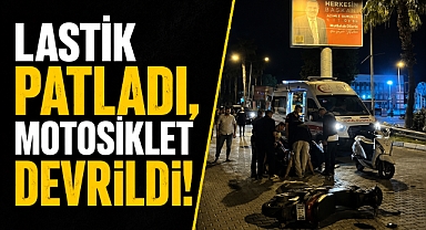 Antalya Gazipaşa'da korkutan motosiklet kazası! Sürücü ağır yaralandı