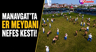 Antalya Manavgat’ta er meydanı nefes kesti!