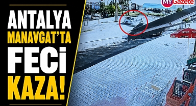 Antalya Manavgat’ta feci kaza! 2 kişi ağır yaralandı!