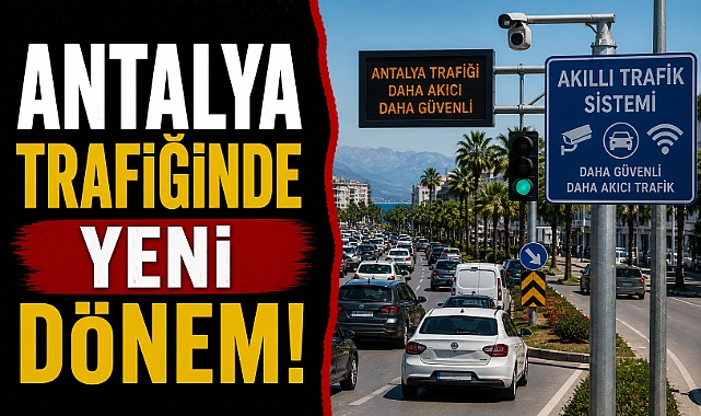 Antalya trafiğinde yeni dönem! Motorize ekipler sahada