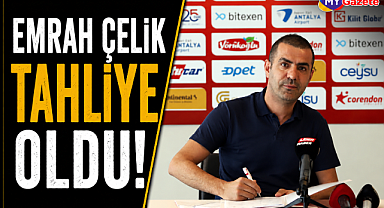 Tutuklu bulunan Antalyaspor Yönetim Kurulu Üyesi Emrah Çelik serbest bırakıldı