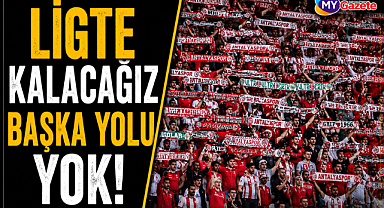 Antalyaspor kader maçına çıkıyor! Taraftar tek yürek oldu!