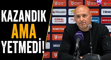 Antalyaspor teknik direktörü Sami Uğurlu: 'Kazandık ama yetmedi'