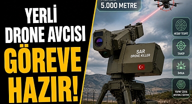 Beş kilometreden kuş uçurtmayacak: Yerli drone avcısı göreve hazır!