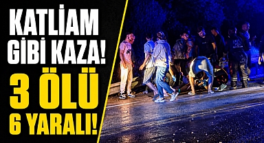 Burdur'da feci zincirleme kaza! 3 kişi hayatını kaybetti