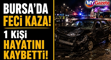 Bursa’da feci kaza! Kamyon sürücüsü hayatını kaybetti