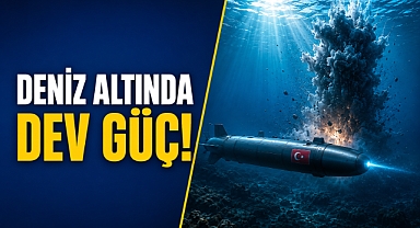 Deniz altında dev güç! Türkiye'nin gizli testi kıyıları salladı