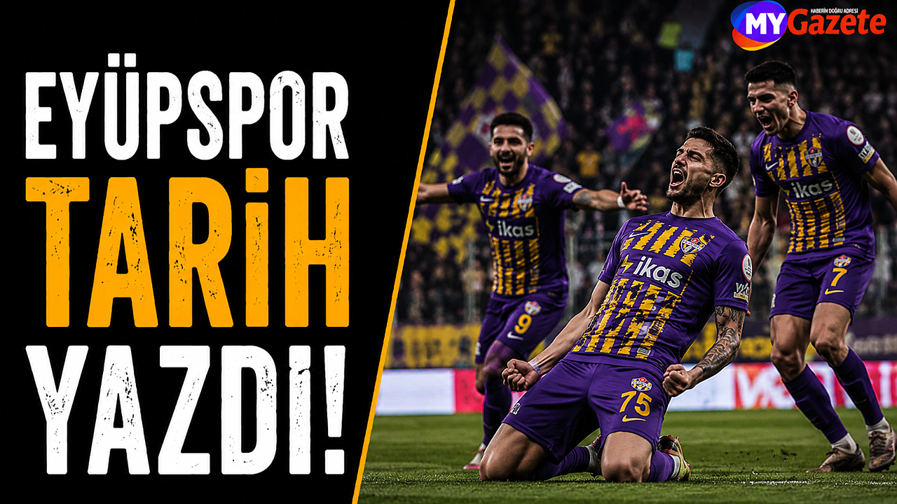 Eyüpspor tarih yazdı! Kadıköy'de aldığı puanla Süper Lig'de kaldı
