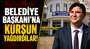 Fethiye Belediye Başkanı'na silahlı saldırı! Maskeli saldırgan dehşet saçtı