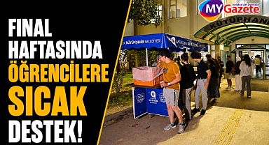 Final haftasında öğrencilere sıcak destek! Akdeniz Üniversitesi’nde ücretsiz çorba dağıtılıyor
