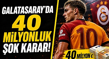 Galatasaray’da dev satış planı! 40 milyon gelirse ayrılık kesin