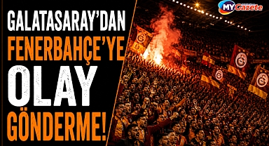 Galatasaray'dan Fenerbahçe'ye olay gönderme! Sosyal medya yıkıldı